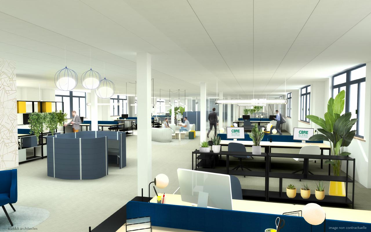 Bureau Paris 609m² Location bureau Paris OLBUR2107494 41